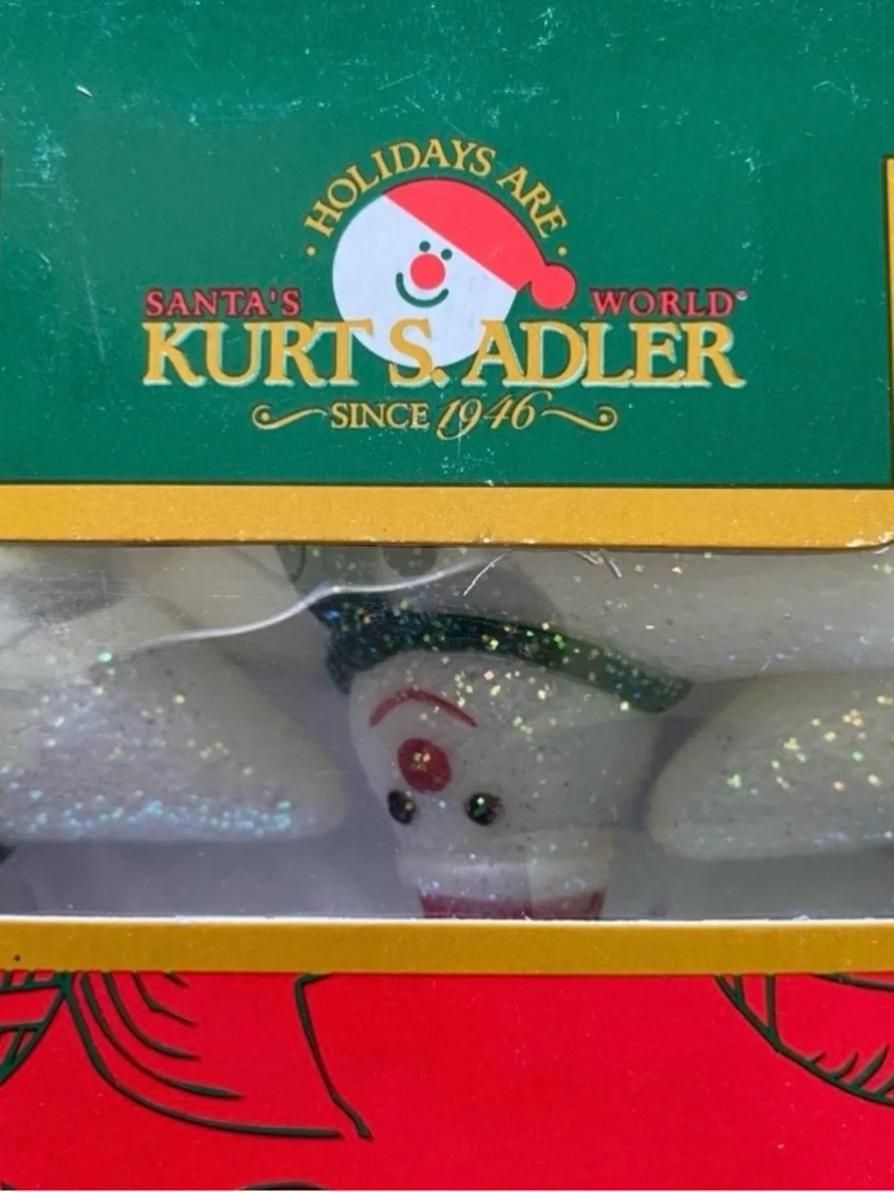 Vintage Snowman Star Blow Mold String Lights 10 Lights Kurt Adler Tested Works